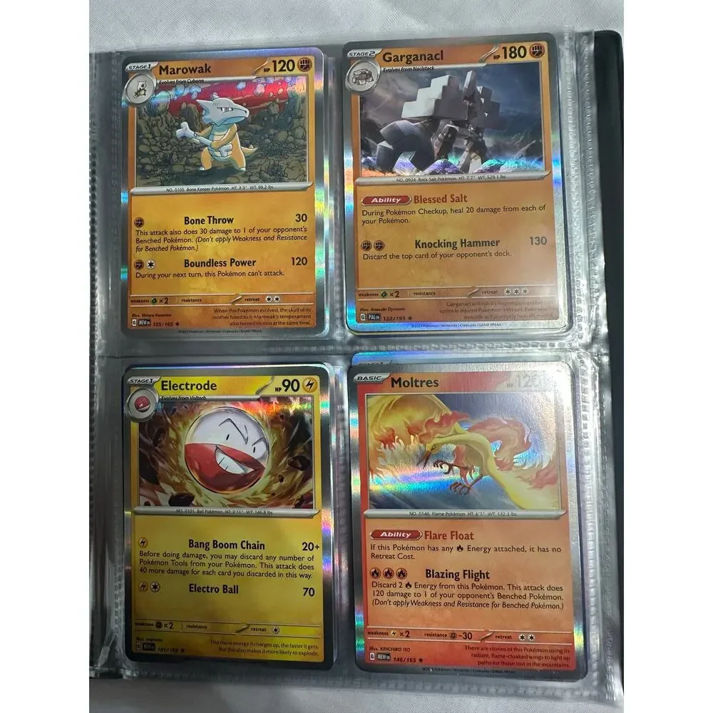 Lot of 80 holographic rare Pokemon cards.
